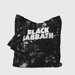 Сумка-шопер Black Sabbath black ice, цвет: 3D-принт