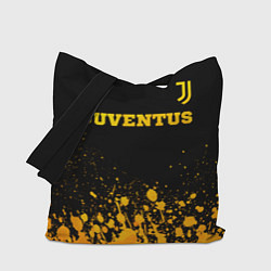 Сумка-шоппер Juventus - gold gradient посередине