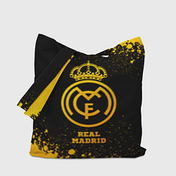 Сумка-шоппер Real Madrid - gold gradient