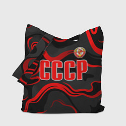 Сумка-шоппер СССР - red stripes