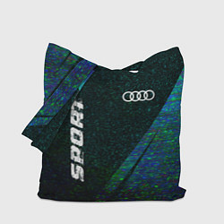 Сумка-шоппер Audi sport glitch blue