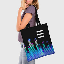 Сумка-шопер OneRepublic эквалайзер, цвет: 3D-принт — фото 2