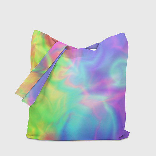 Сумка-шоппер Яркий тай-дай абстракция / 3D-принт – фото 1