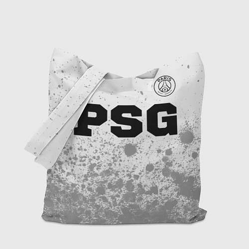 Сумка-шоппер PSG sport на светлом фоне посередине / 3D-принт – фото 1