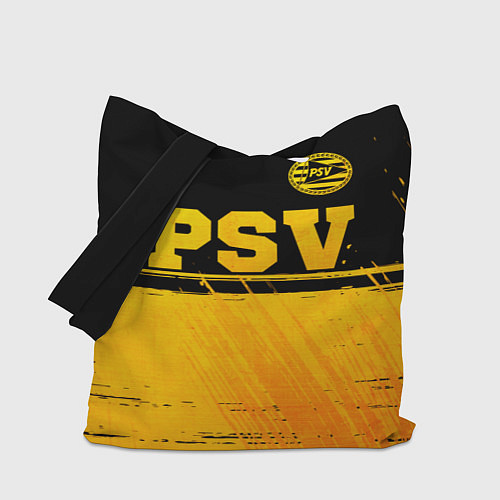 Сумка-шоппер PSV - gold gradient посередине / 3D-принт – фото 1