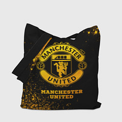 Сумка-шоппер Manchester United - gold gradient