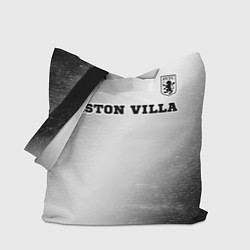 Сумка-шопер Aston Villa sport на светлом фоне посередине, цвет: 3D-принт