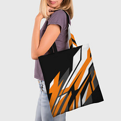 Сумка-шопер Corner lines, цвет: 3D-принт — фото 2