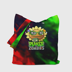 Сумка-шоппер Plants vs zombies огненный градиент