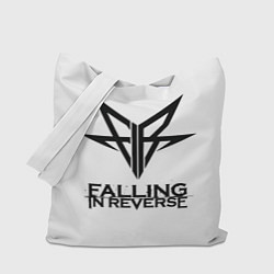 Сумка-шоппер Falling in Reverse band logo