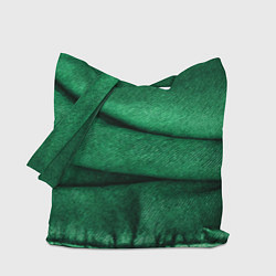 Сумка-шопер Зеленая джинса, цвет: 3D-принт