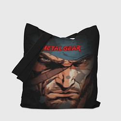 Сумка-шопер Metal gear Venom Snake, цвет: 3D-принт