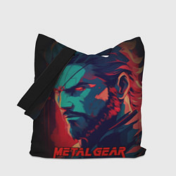 Сумка-шопер Веном Снейк Metal gear game, цвет: 3D-принт