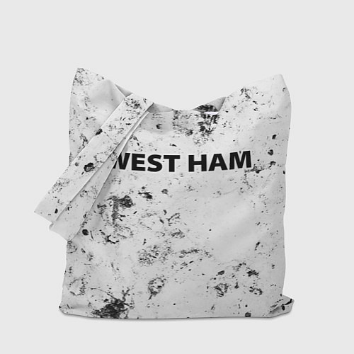 Сумка-шоппер West Ham dirty ice / 3D-принт – фото 1