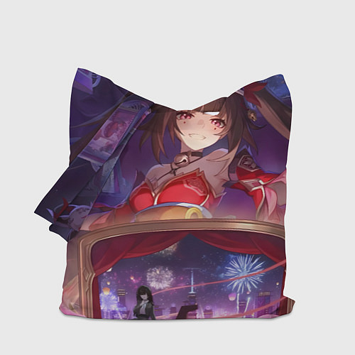 Сумка-шоппер Honkai Star Rail Sparkle smile / 3D-принт – фото 1