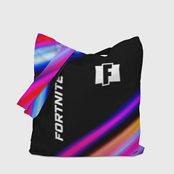 Сумка-шопер Fortnite speed game lights, цвет: 3D-принт