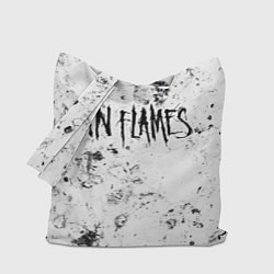 Сумка-шопер In Flames dirty ice, цвет: 3D-принт
