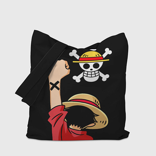 Сумка-шоппер One piece - Monkey D Luffy / 3D-принт – фото 1
