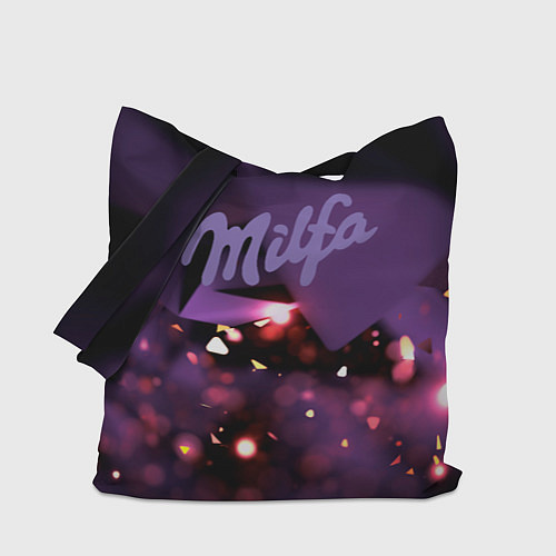 Сумка-шоппер Milfa logo / 3D-принт – фото 1