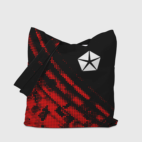 Сумка-шоппер Jeep sport grunge / 3D-принт – фото 1