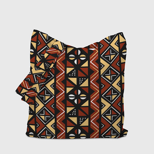 Сумка-шоппер Африканский мавританский орнамент / 3D-принт – фото 1