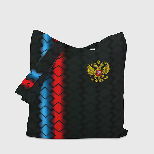 Сумка-шоппер Россия спорт герб / 3D-принт – фото 1