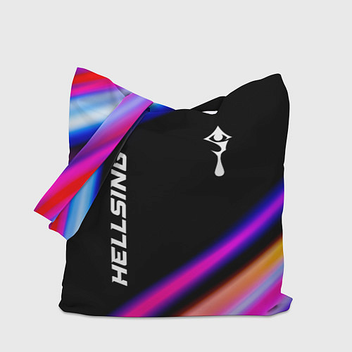 Сумка-шоппер Hellsing speed anime lights / 3D-принт – фото 1