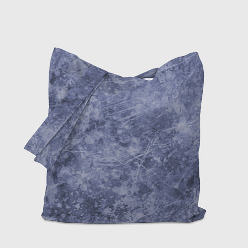 Сумка-шоппер Абстракция - синий лёд / 3D-принт – фото 1