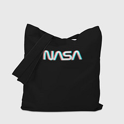 Сумка-шоппер NASA glitch
