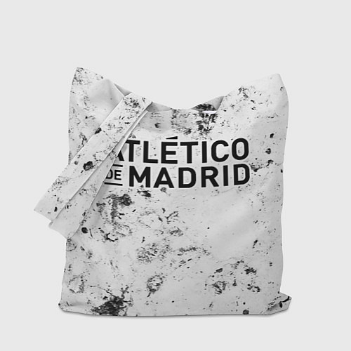 Сумка-шоппер Atletico Madrid dirty ice / 3D-принт – фото 1