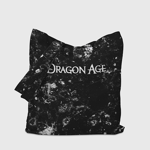 Сумка-шоппер Dragon Age black ice / 3D-принт – фото 1