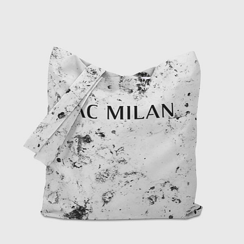 Сумка-шоппер AC Milan dirty ice / 3D-принт – фото 1