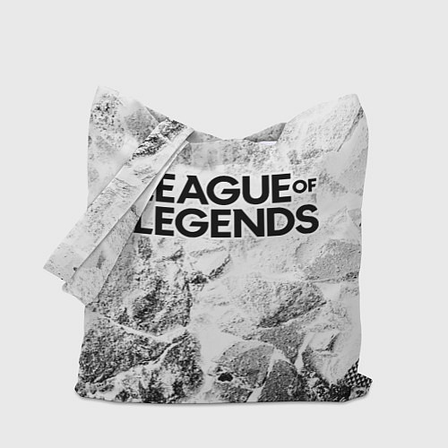 Сумка-шоппер League of Legends white graphite / 3D-принт – фото 1
