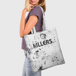 Сумка-шопер The Killers dirty ice, цвет: 3D-принт — фото 2