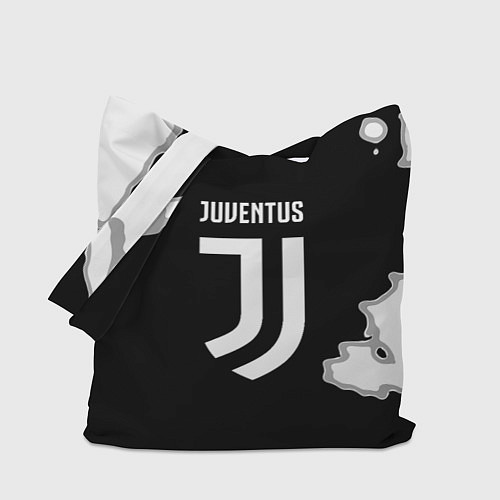 Сумка-шоппер Juventus fc краски / 3D-принт – фото 1