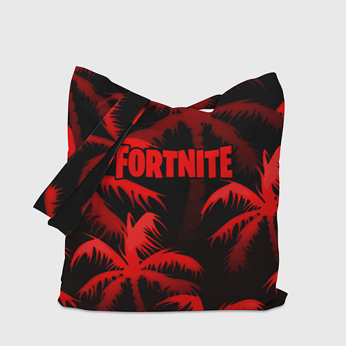 Сумка-шоппер Fortnite tropic red / 3D-принт – фото 1