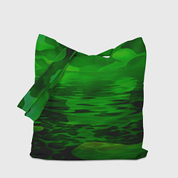 Сумка-шоппер Камуфляж с водой