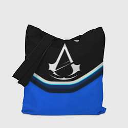 Сумка-шопер Assassins Creed logo abstergo, цвет: 3D-принт