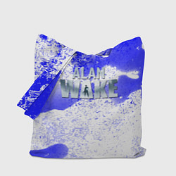 Сумка-шоппер Alan wake всплеск красок