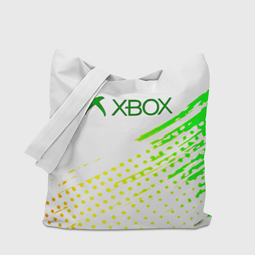 Сумка-шоппер Xbox краски текстура геймер / 3D-принт – фото 1