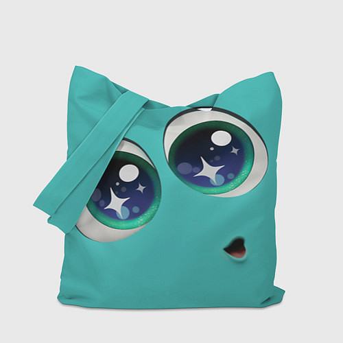 Сумка-шоппер Зависть эмоция - глаза крупно / 3D-принт – фото 1
