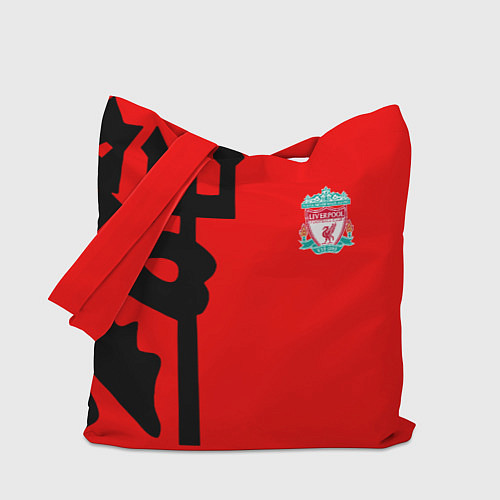 Сумка-шоппер Liverpool fc sport steel / 3D-принт – фото 1