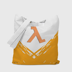 Сумка-шопер Half life текстура, цвет: 3D-принт