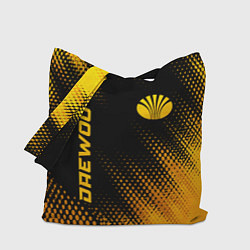 Сумка-шопер Daewoo - gold gradient вертикально, цвет: 3D-принт