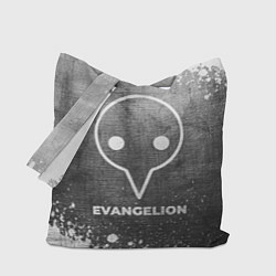 Сумка-шопер Evangelion - grey gradient, цвет: 3D-принт