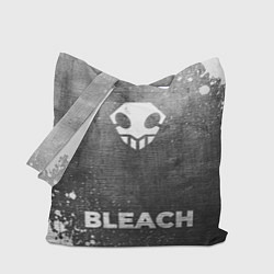 Сумка-шоппер Bleach - grey gradient по-центру