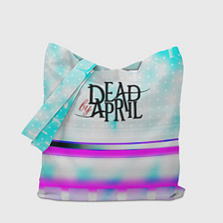 Сумка-шопер Dead by april rock band, цвет: 3D-принт