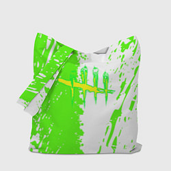 Сумка-шоппер Dead by Daylight краски зелёные