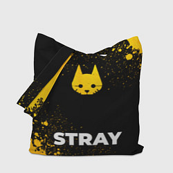 Сумка-шопер Stray - gold gradient по-центру, цвет: 3D-принт