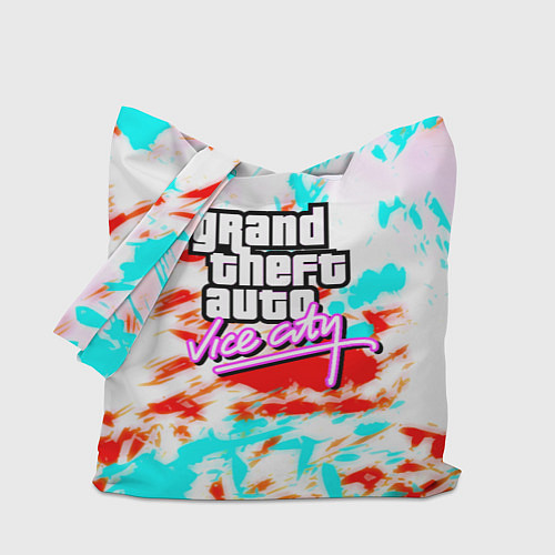 Сумка-шоппер GTA vice city clors / 3D-принт – фото 1